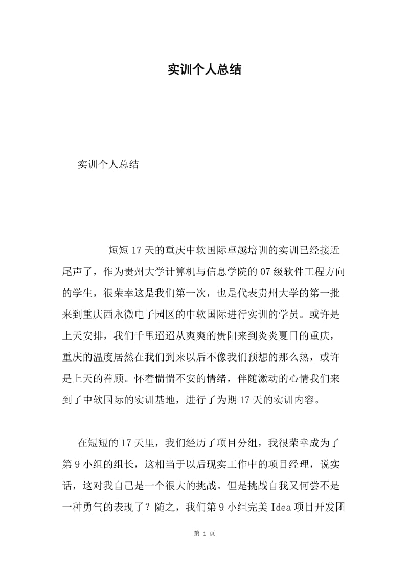 实训个人总结.docx_第1页