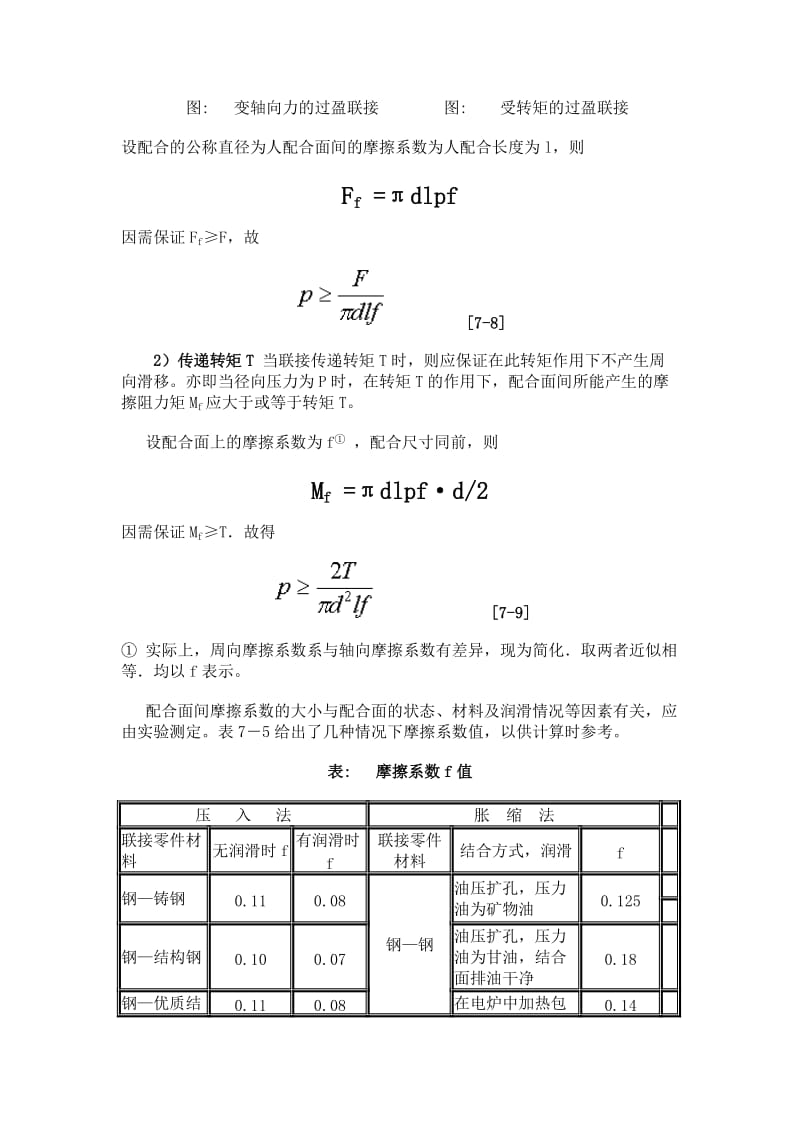 过盈量与装配力计算公式名师制作优质教学资料.doc_第2页