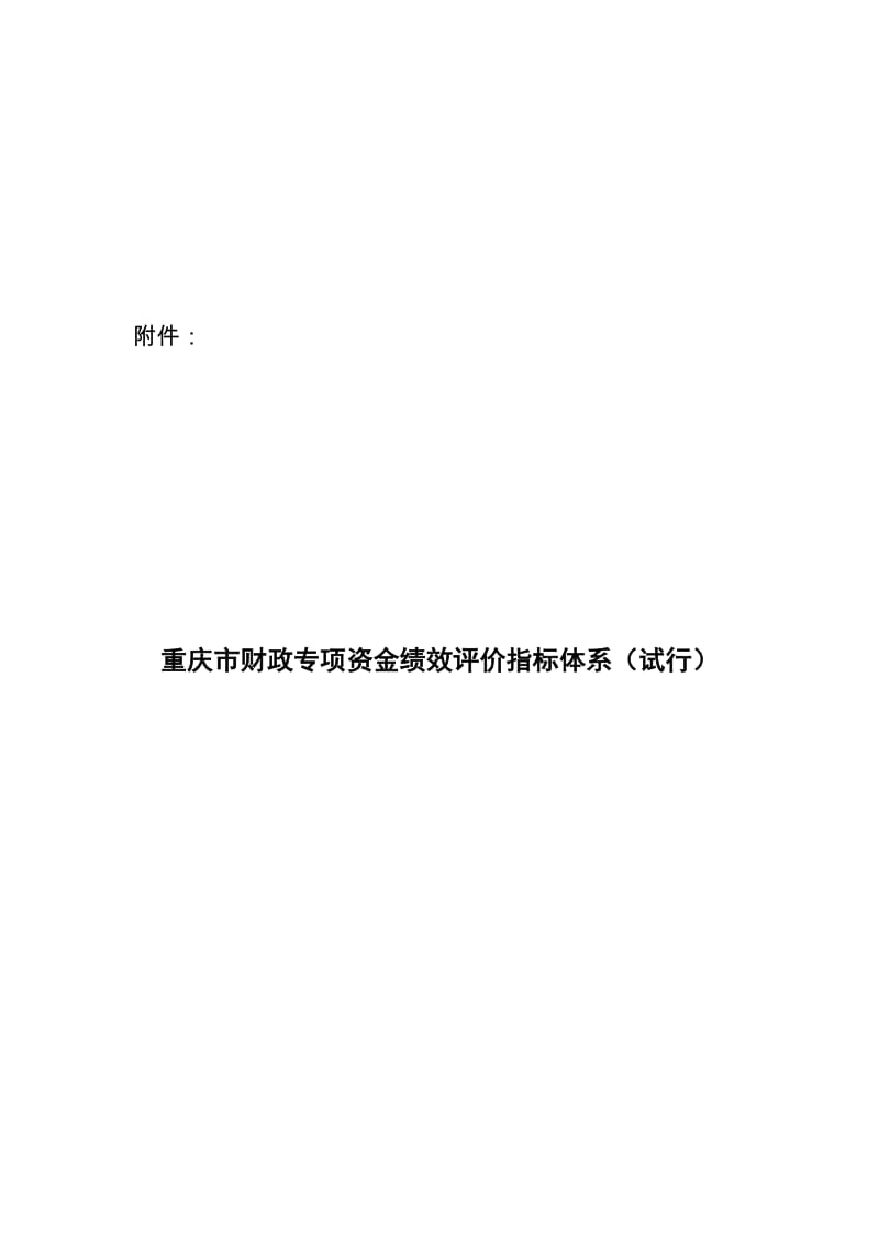 重庆市财政专项资金绩效评价指标体系名师制作优质教学资料.doc_第2页