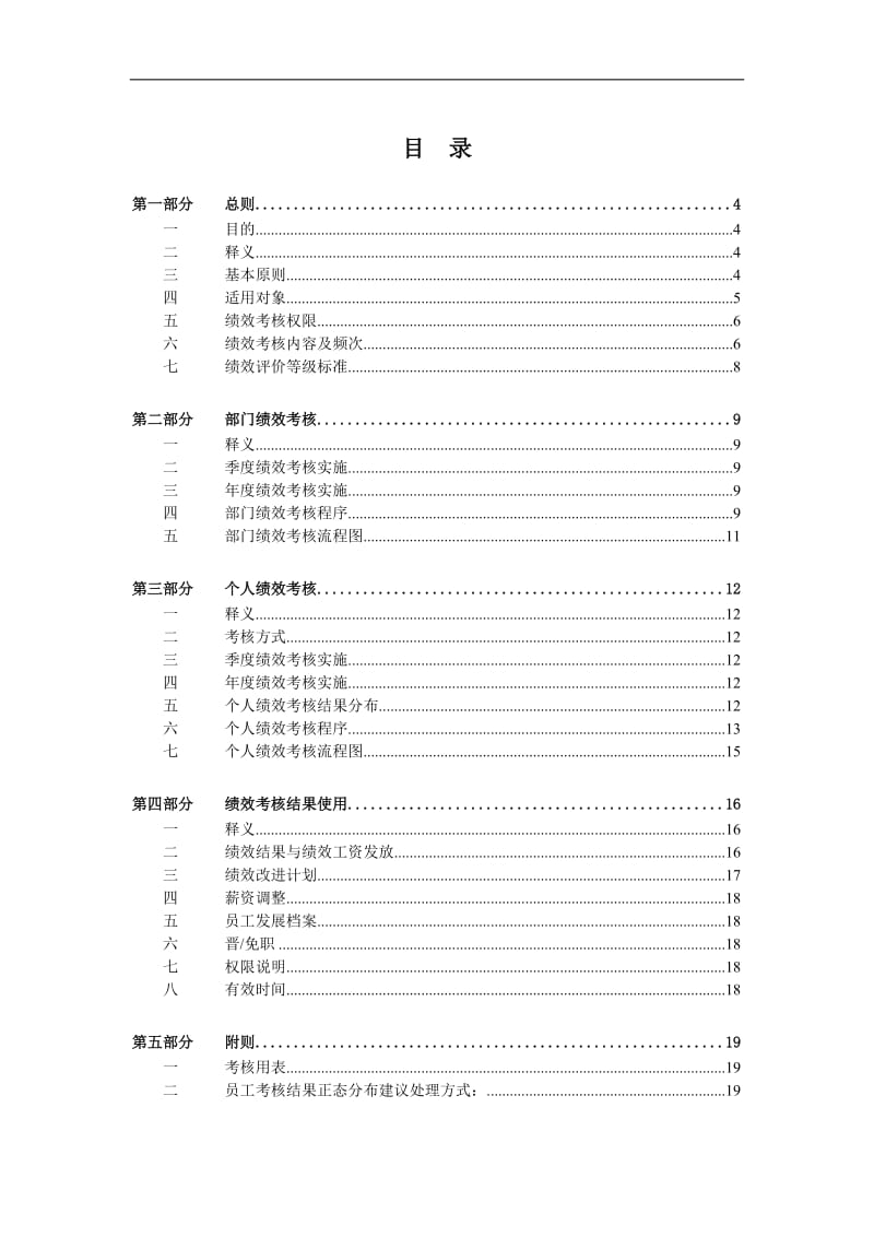 某知名管理咨询公司xx集团绩效考核规程.doc_第2页