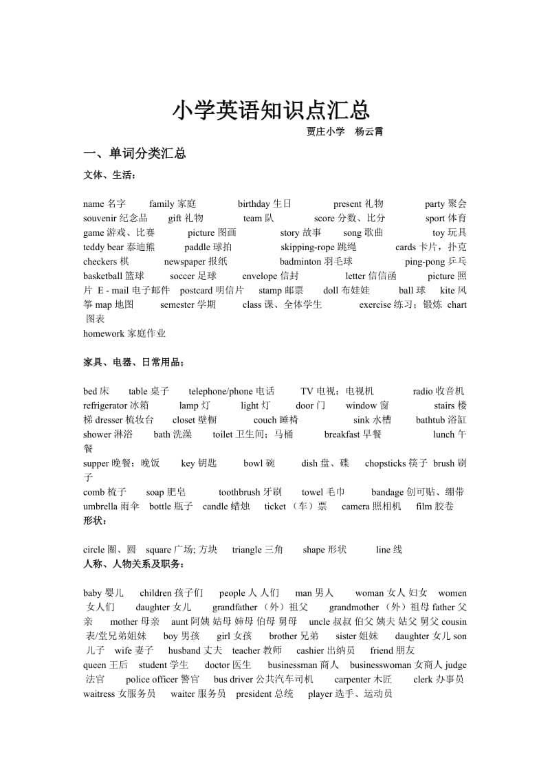 小学英语知识点汇总.doc_第1页