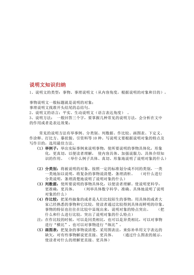 说明文常识归纳名师制作优质教学资料.doc_第1页