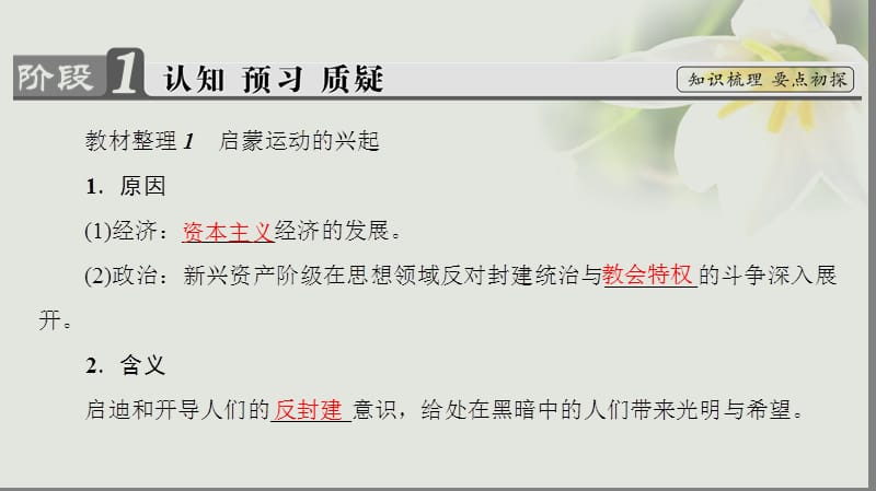 2018学年高中历史第3单元从人文精神之源到科学理性时代第14课理性之光课件岳麓版必修名师制作优质学案.ppt_第3页