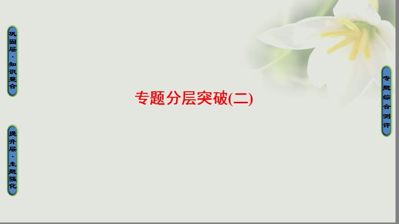 2018学年高中历史专题2东西方的先哲专题分层突破课件人民版选修名师制作优质学案.ppt_第1页