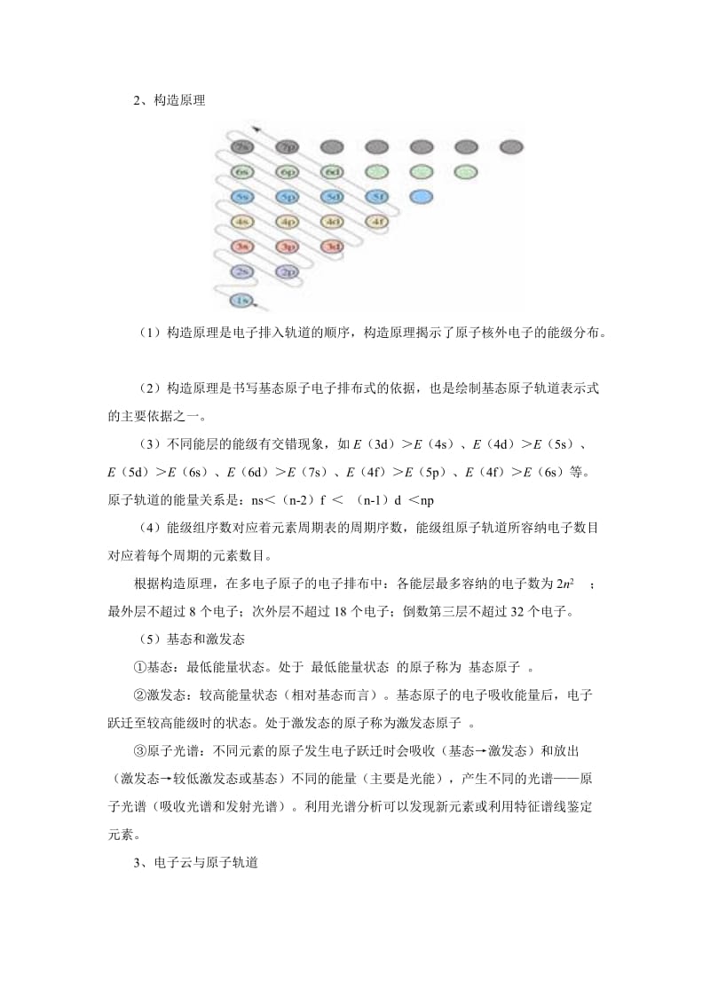 高中化学选修3 物质结构与性质 全册知识点总结.doc_第2页