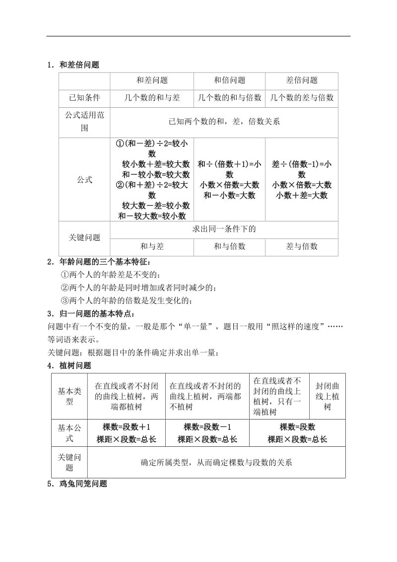 小学常用奥数知识点及公式汇总.doc_第2页