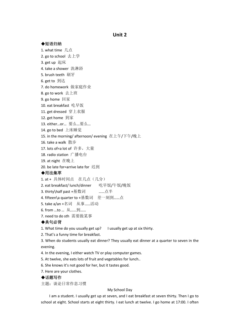 初一下学期英语重点知识点归纳总结.doc_第3页