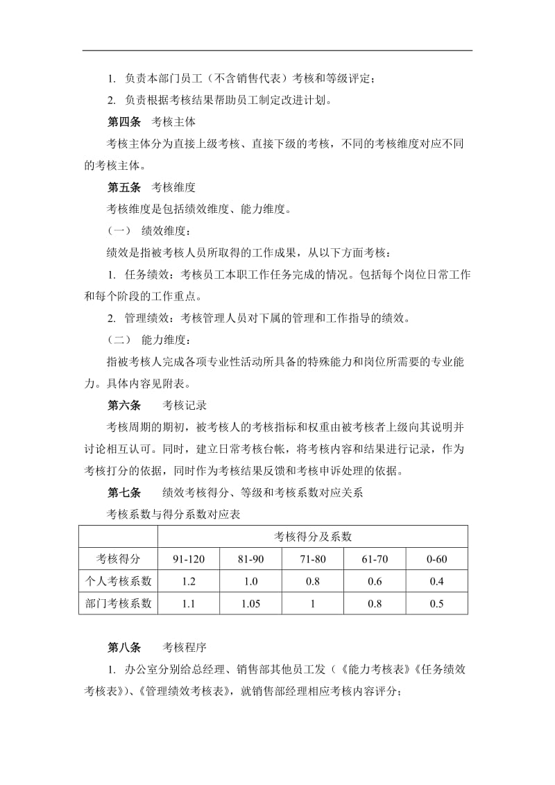 销售部考核管理办法.doc_第2页