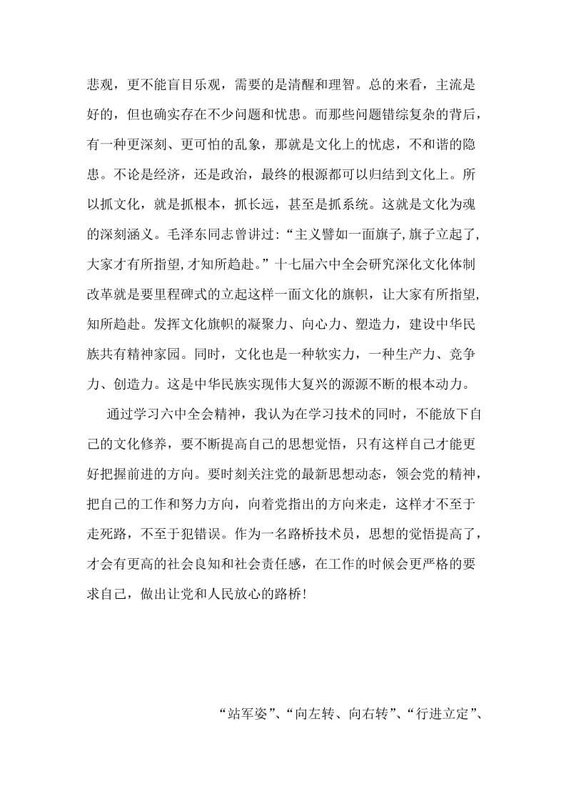 十七届六中全会心得体会：高举文化旗帜，建设精神家园.doc_第2页