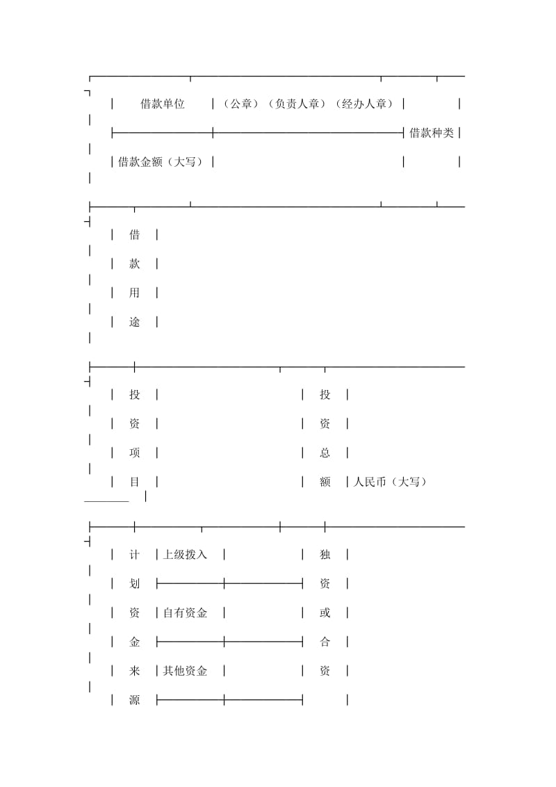 中国农业银行借款意向书.doc_第1页