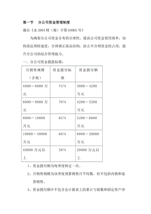 分公司资金管理制度.doc