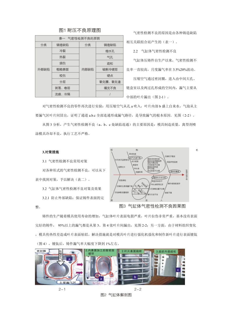 09[1].06压铸件气密不良的质量改进名师制作优质教学资料.doc_第2页