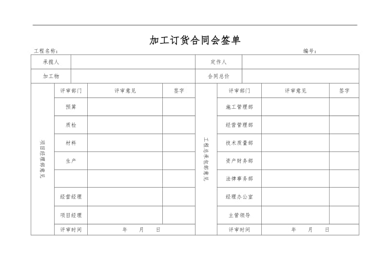 加工订货合同会签单.doc_第1页