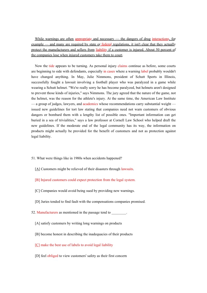 1999年考研英语真题阅读详解名师制作优质教学资料.doc_第2页