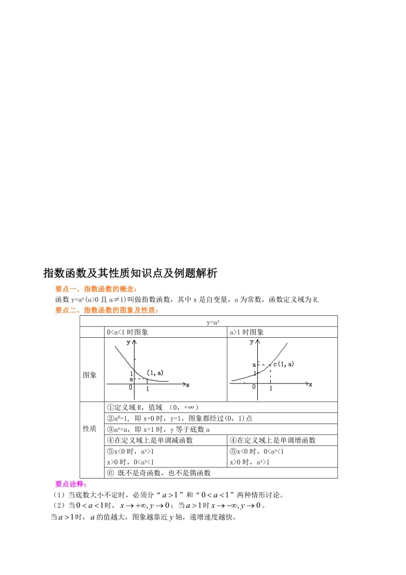 2.1.2指数函数及其性质知识点及例题解析名师制作优质教学资料.doc_第1页