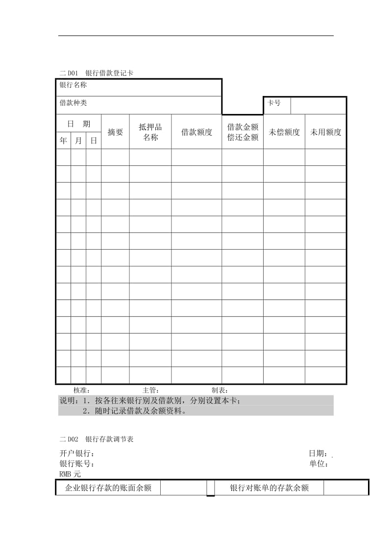 会计、财务管理——资金调度纵表格.doc_第1页