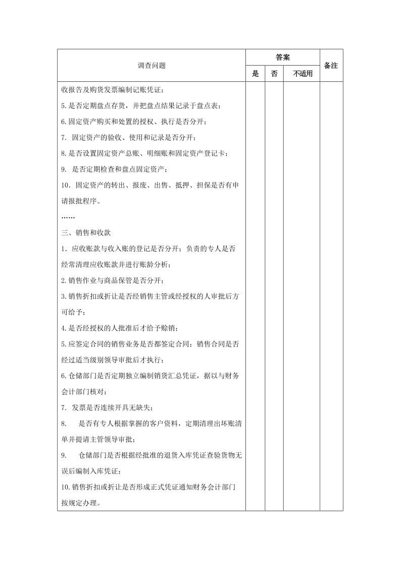 企业内部控制调查问卷.doc_第2页