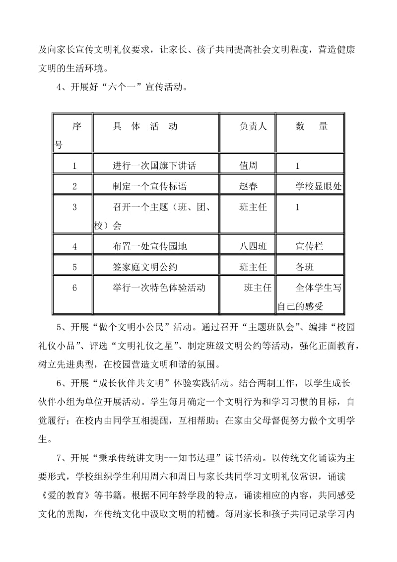 “小手拉大手-文明齐步走”教育活动总结名师制作优质教学资料.doc_第2页