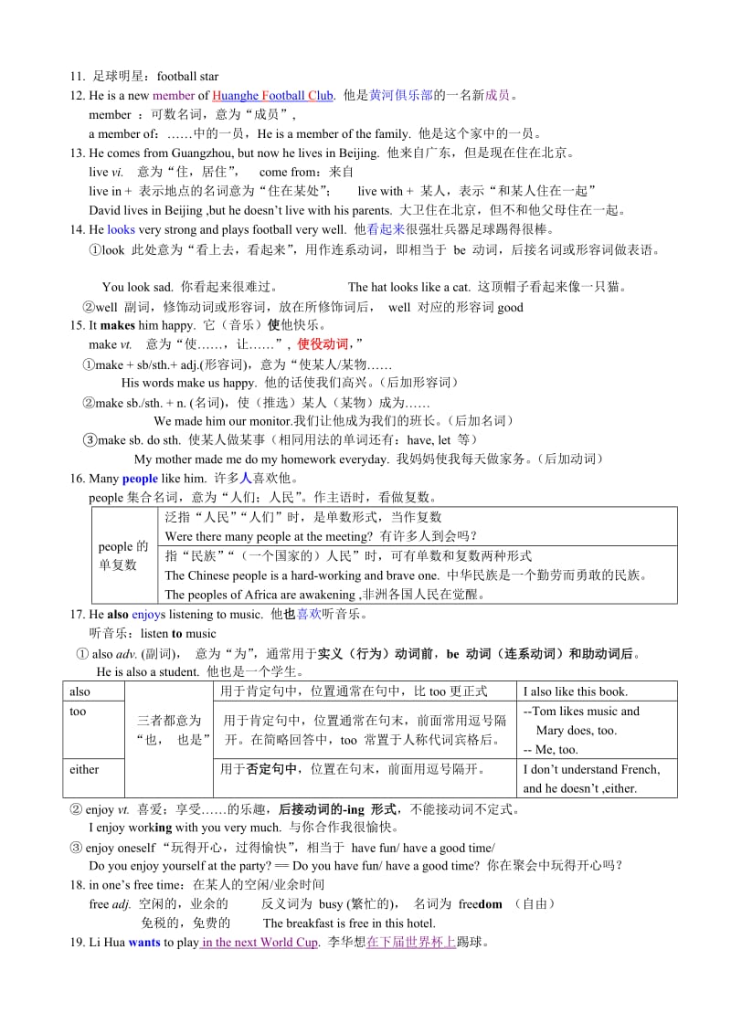 7A-unit2-内容总结名师制作优质教学资料.doc_第3页