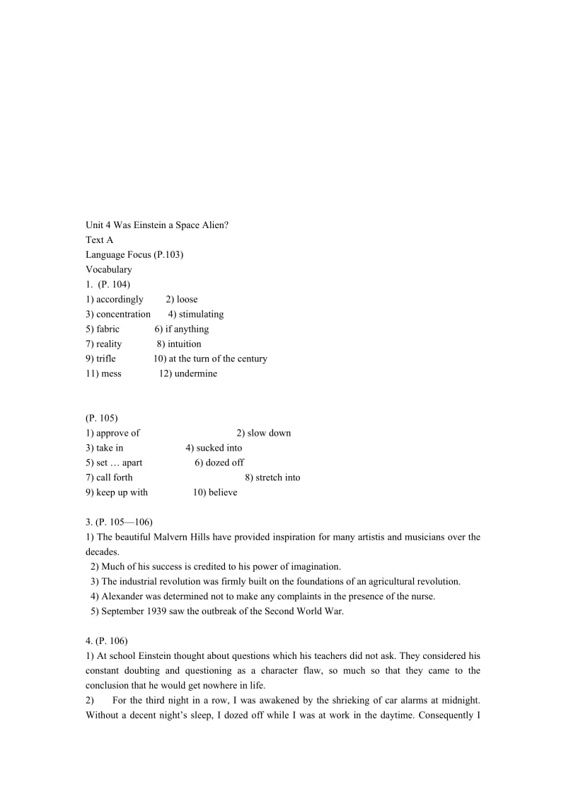 Unit-4-Was-Einstein-a-Space-Alien课后答案名师制作优质教学资料.doc_第1页