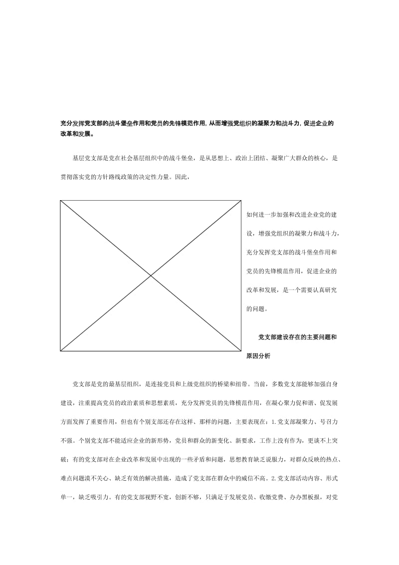 6充分发挥党支部的战斗堡垒作用和党员的先锋模范作用名师制作优质教学资料.doc_第1页