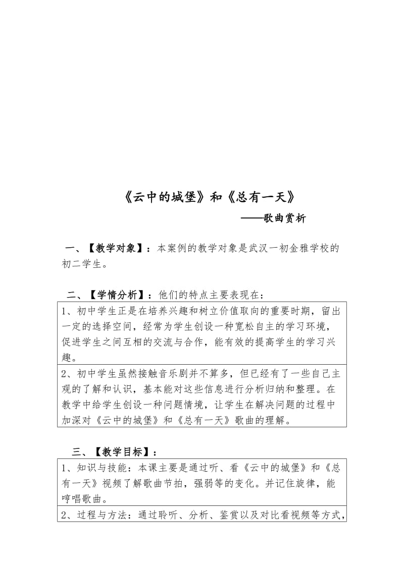 《云中的城堡》的修改教案名师制作优质教学资料.doc_第1页