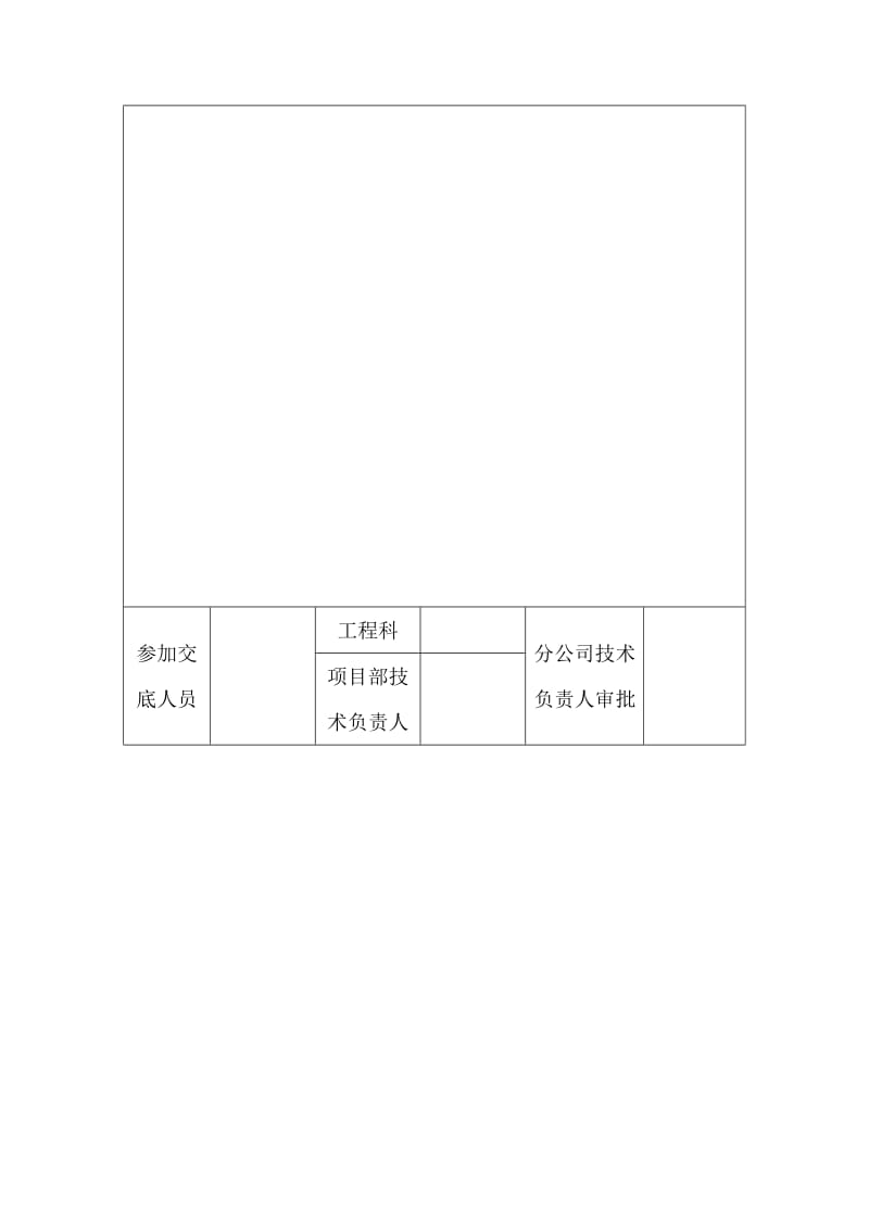 一级技术交底记录表（表格模板、doc格式）.doc_第2页