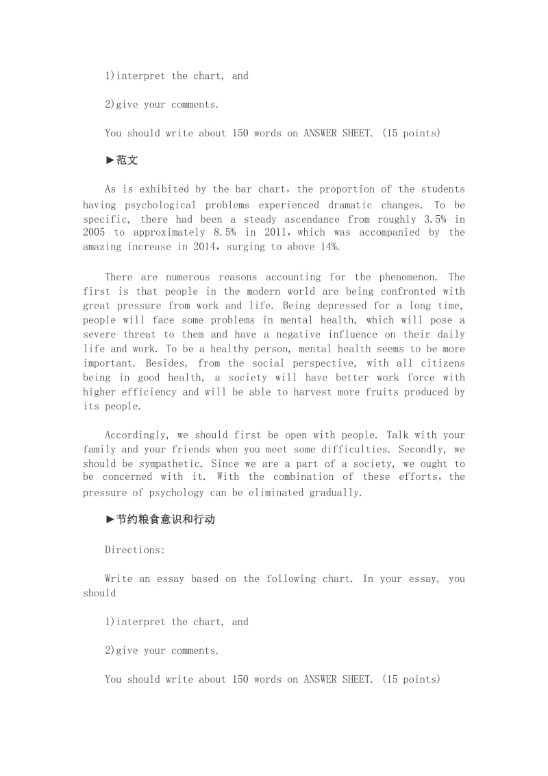 2019考研英语二：作文九大热门话题及范文名师制作优质教学资料.doc_第3页