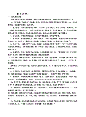 2018高考语文易错成语名师制作优质教学资料.doc