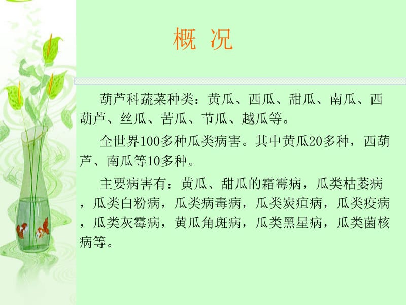 医学课件第三章葫芦科蔬菜病害.ppt_第2页