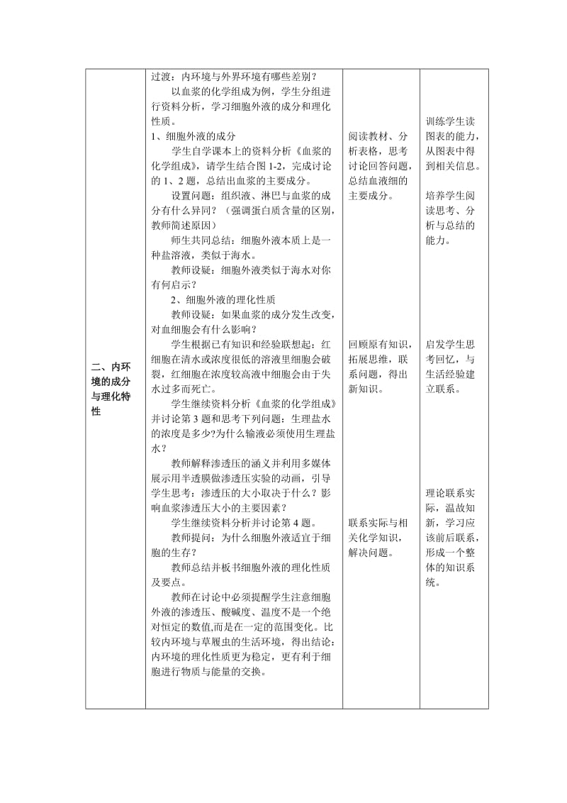 1.1《细胞生活的环境》教学设计龙梦新[精选文档].doc_第3页