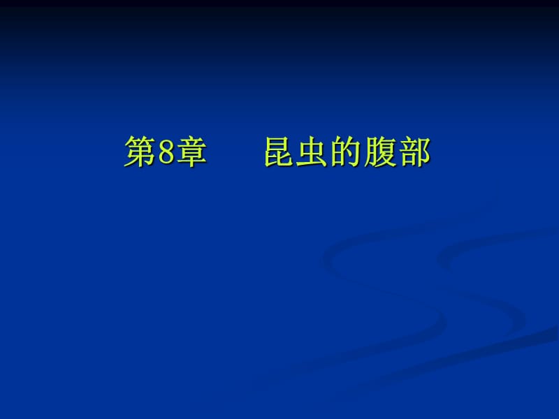 医学课件第8章昆虫的腹部.ppt_第1页