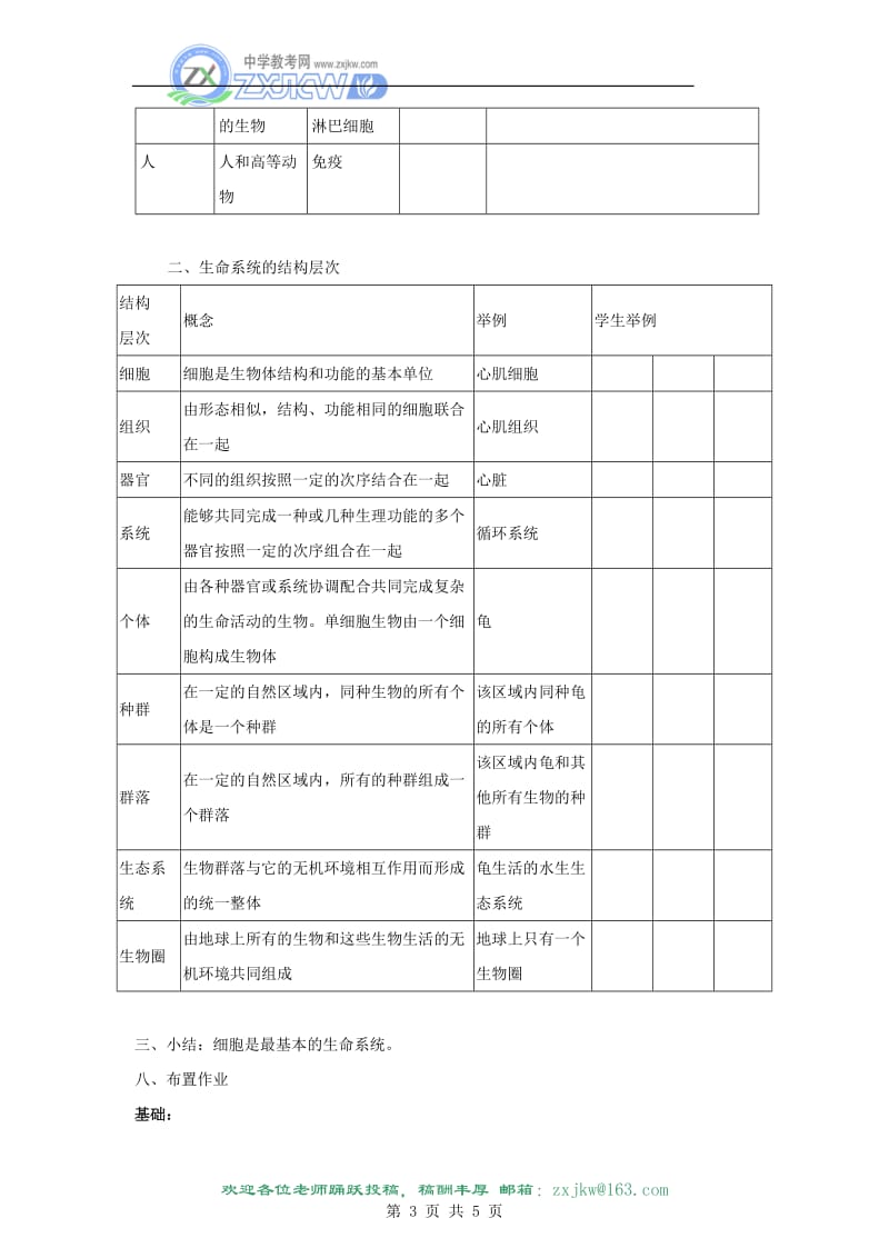 1.1《从生物圈到细胞》教案(新人教版必修1)[精选文档].doc_第3页