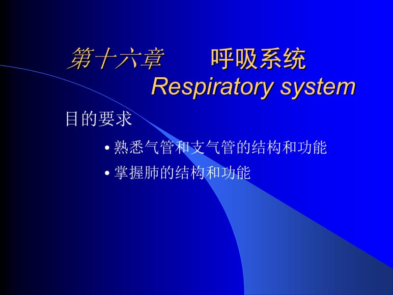 医学课件第6章呼吸系统ppt课件.ppt_第1页