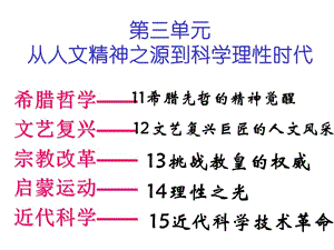 医学课件第11课希腊先哲的精神觉醒１.ppt