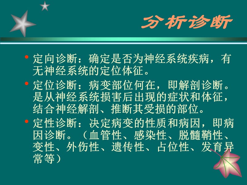 医学课件神经系统疾病分析诊断.ppt_第3页