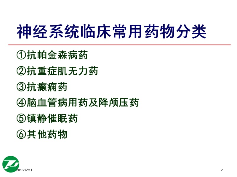 医学课件神经系统基本药物合理使用(薛峥).ppt_第2页