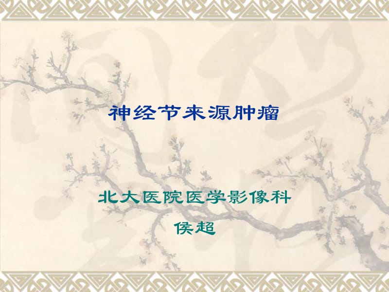 医学课件神经节来源肿瘤.ppt_第1页