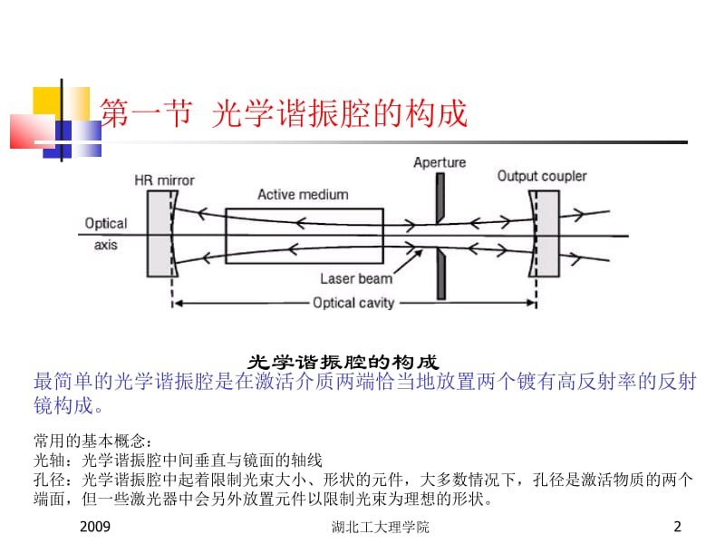 医学课件第二章光学谐振腔.ppt_第2页