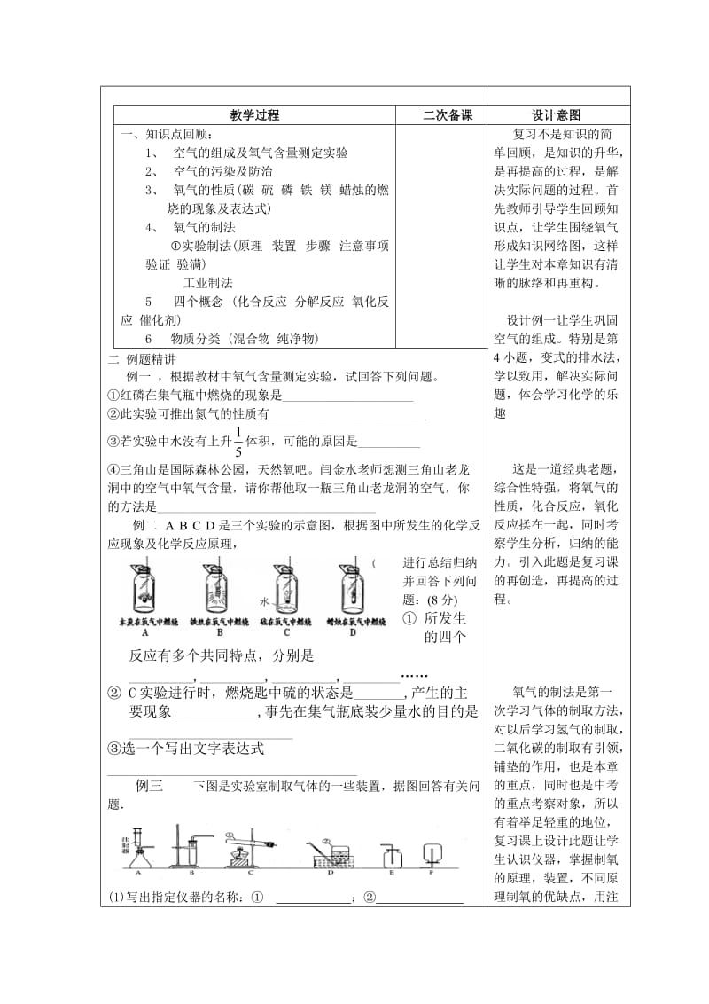 ≤我们周围的空气≥复习课的教学案例[精选文档].doc_第2页