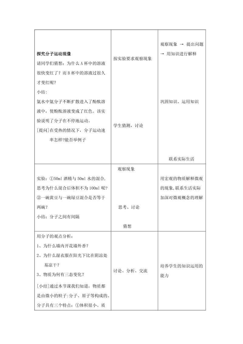 最新【教案一】课题1分子和原子（第1课时）汇编.doc_第3页