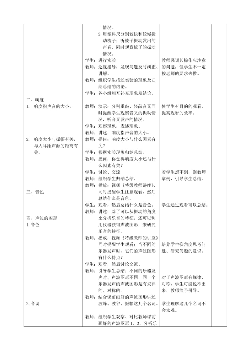 《2.乐音的三个特征》教学设计[精选文档].doc_第3页