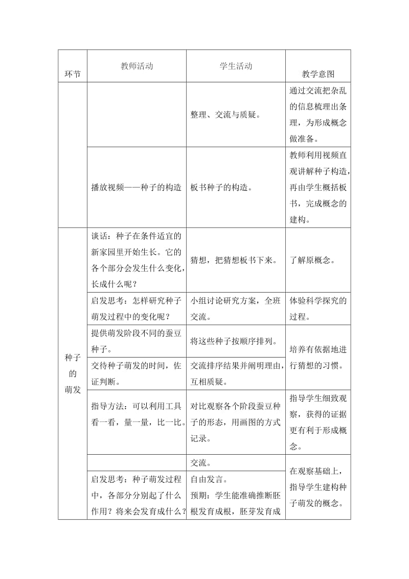 最新《种子的萌发》教学设计汇编.doc_第3页