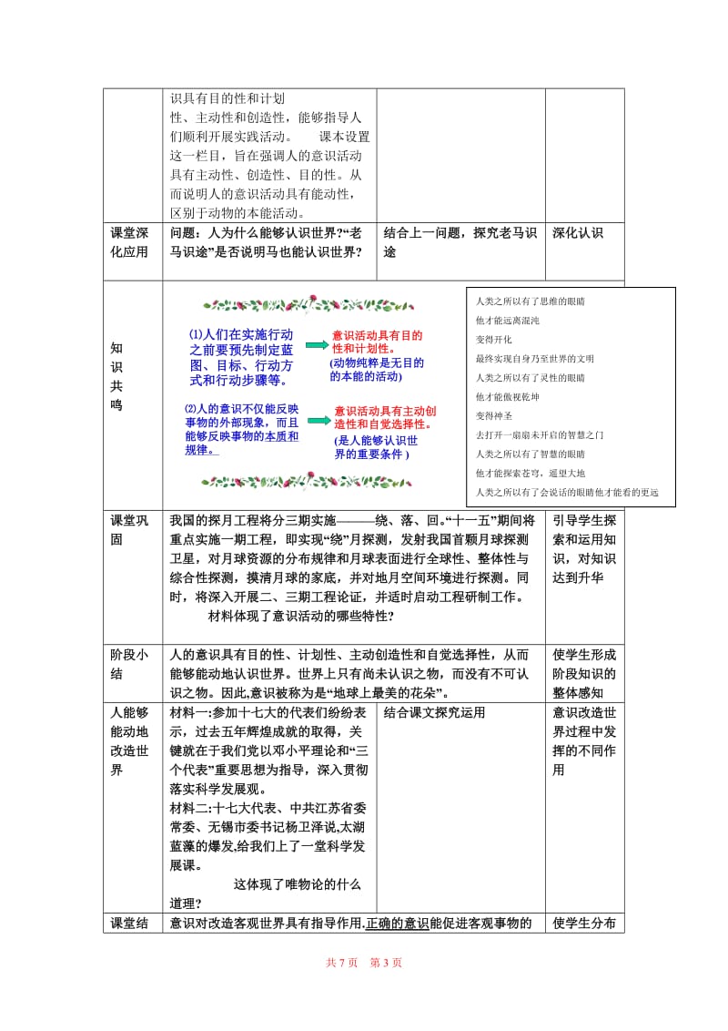 5.2意识的作用示范教案[精选文档].doc_第3页