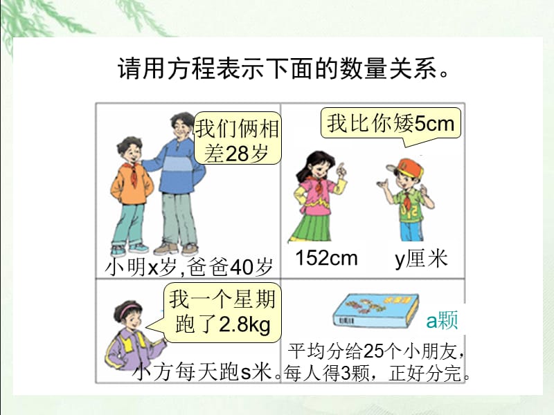 (北师大版)四年级数学下册课件_天平游戏[精选文档].ppt_第3页