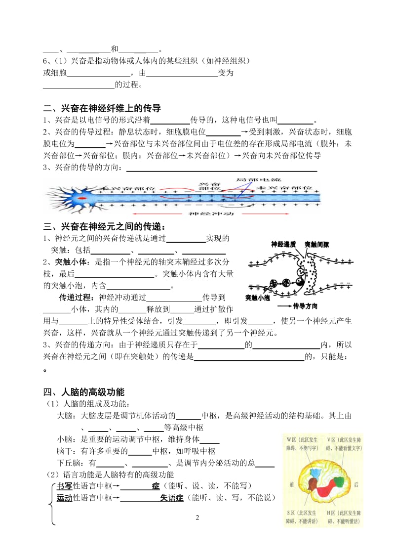 2.1《通过神经系统的调节》教学案缪运良[精选文档].doc_第2页