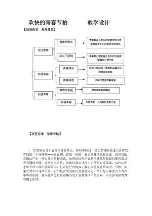 最新欢快的青春节拍教学设计x汇编.docx