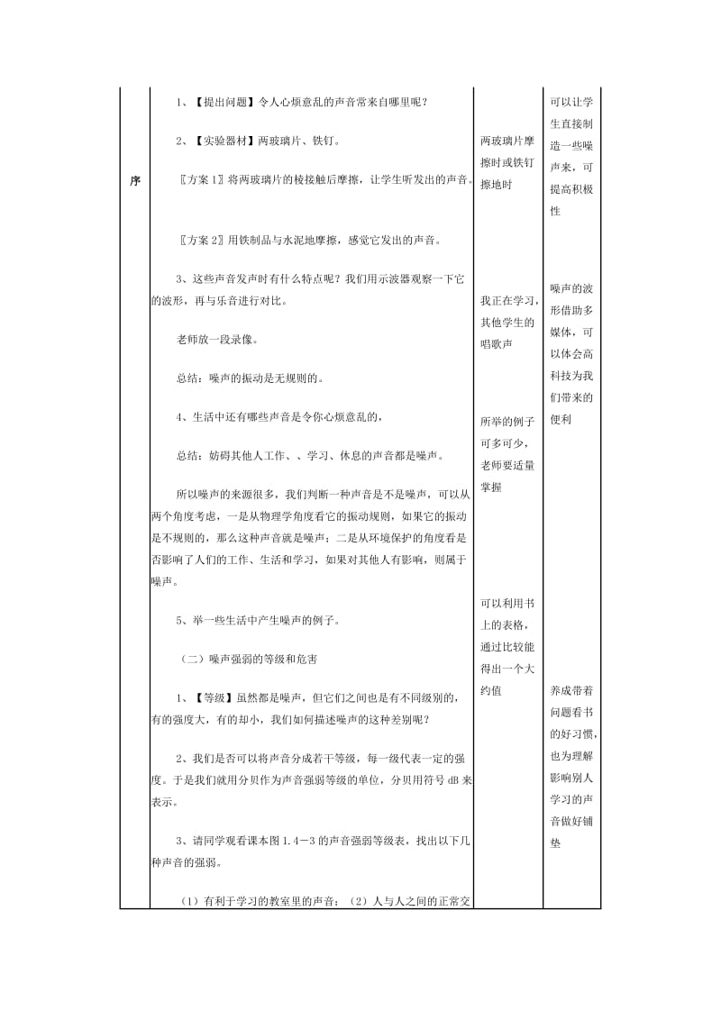 噪声的危害和控制”教学案例与设计[精选文档].doc_第2页