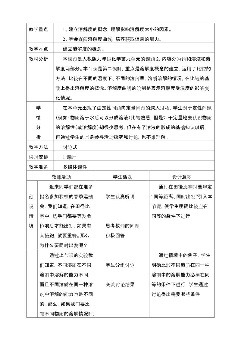 溶解度教学设计潘艳[精选文档].doc_第2页