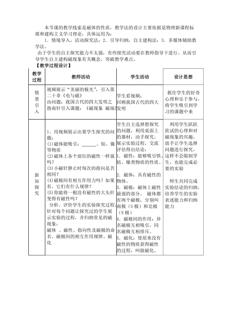 磁现象磁场教学设计[精选文档].doc_第2页